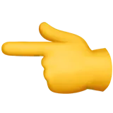 Backhand Index Pointing Left