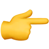 Backhand Index Pointing Right