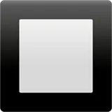 Black Square Button