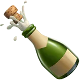 Bottle with Popping Cork