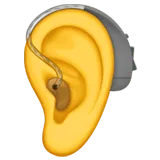 Ear with Hearing Aid