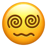 Face with Spiral Eyes