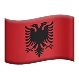 Flag: Albania
