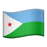 Flag: Djibouti