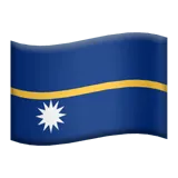 Flag: Nauru