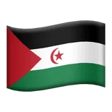 Flag: Western Sahara