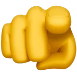 Index Pointing at the Viewer