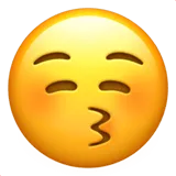 Kissing Face with Closed Eyes