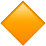 Large Orange Diamond