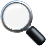 Magnifying Glass Tilted Left