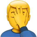 Man Facepalming