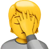 Person Facepalming