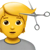 Person Getting Haircut