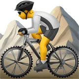 Person Mountain Biking