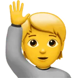 Person Raising Hand