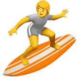 Person Surfing