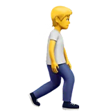 Person Walking Facing Right