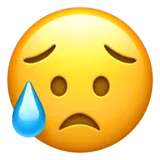 Sad but Relieved Face