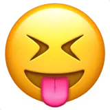 Squinting Face with Tongue