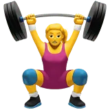 Woman Lifting Weights