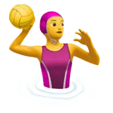 Woman Playing Water Polo