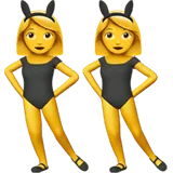 Women with Bunny Ears