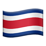 Flag: Costa Rica