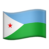 Flag: Djibouti