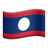 Flag: Laos