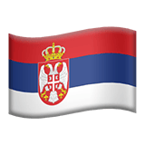 Flag: Serbia
