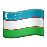 Flag: Uzbekistan