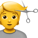 Person Getting Haircut