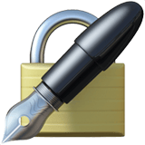 Locked With Pen