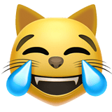 Cat With Tears Of Joy