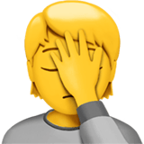 Person Facepalming