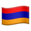 Flag: Armenia on Apple
