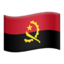 Flag: Angola on Apple