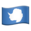 Flag: Antarctica on Apple