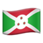 Flag: Burundi on Apple