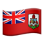 Flag: Bermuda on Apple