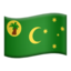 Flag: Cocos (keeling) Islands on Apple