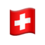 Flag: Switzerland on Apple