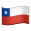 Flag: Chile on Apple