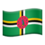 Flag: Dominica on Apple