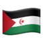 Flag: Western Sahara on Apple