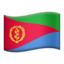 Flag: Eritrea on Apple