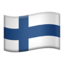 Flag: Finland on Apple