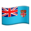 Flag: Fiji on Apple