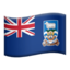 Flag: Falkland Islands on Apple
