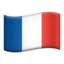 Flag: France on Apple